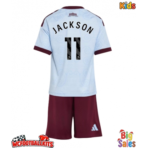 Aston Villa Nicolas Jackson #11 Replica Third Stadium Kit for Kids 2026-27 Short Sleeve (+ pants)